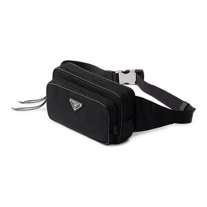 Prada Re-Nylon Belt Bag in Classic Black
